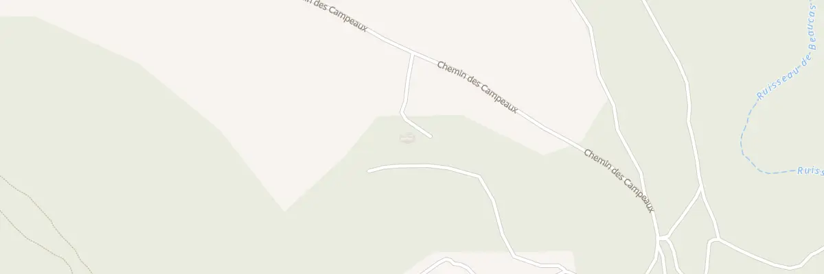 Plan du 2500 Che des Campeaux à Saint-Julien