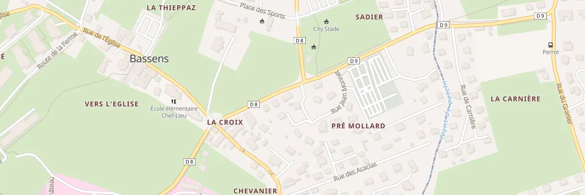 Plan du 234 Rue de la Croix à Bassens