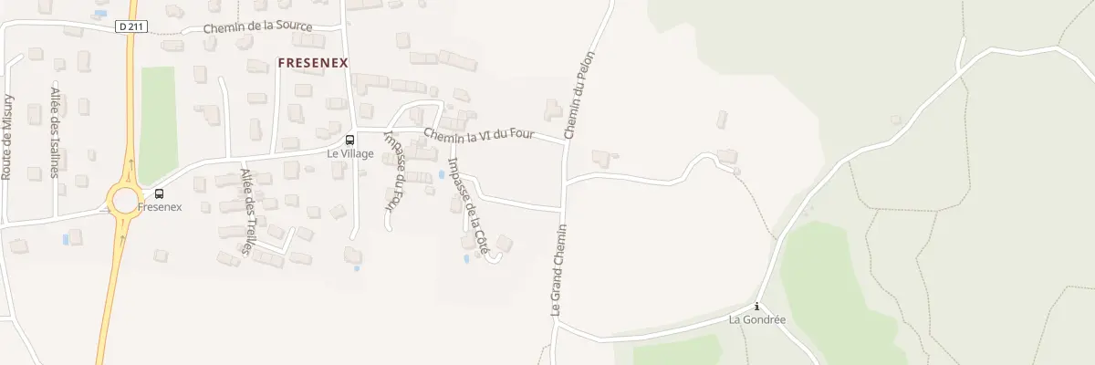 Plan du 683 Vc Le Grand Chemin à Drumettaz-Clarafond
