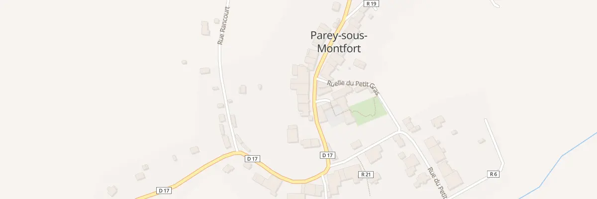 Plan du 103 Rue du Gras à Parey-sous-Montfort