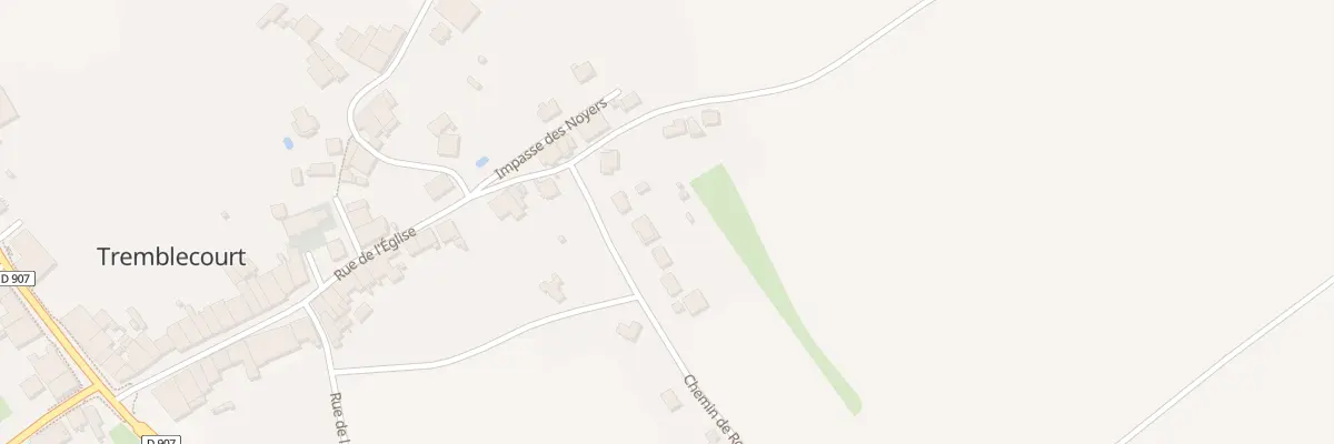 Plan du 3 Che de Rosières à Tremblecourt