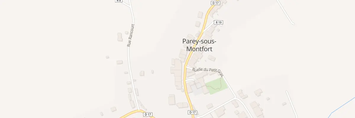 Plan du 151 Rue du Gras à Parey-sous-Montfort