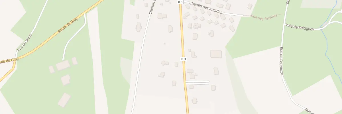 Plan du 10B Rte de Besançon à Fretigney-et-Velloreille