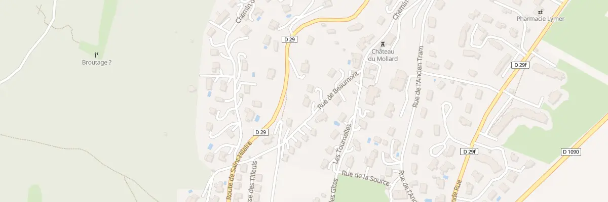 Plan du 108 Rue de Beaumont au Touvet