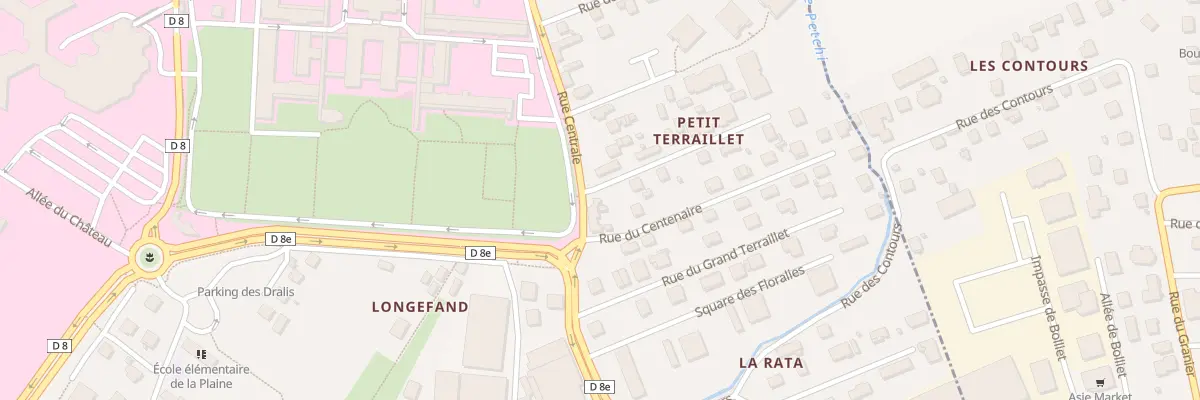 Plan du 36 Rue Centrale à Bassens