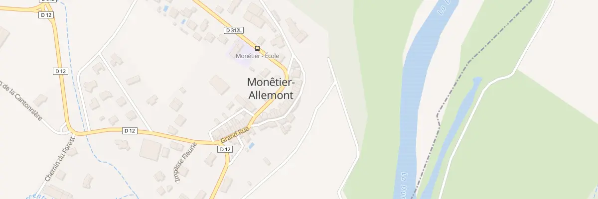 Plan du 5065 Le Village à Monêtier-Allemont
