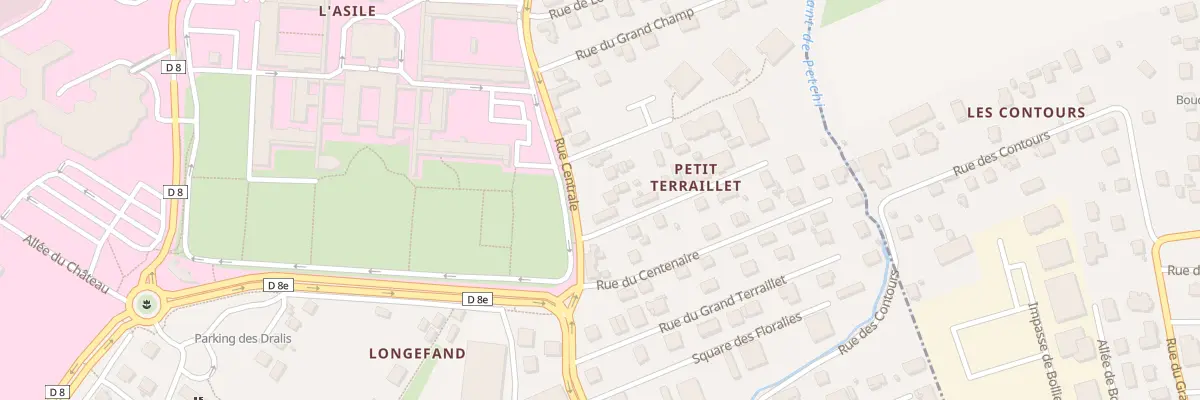 Plan du 38 Rue Centrale à Bassens