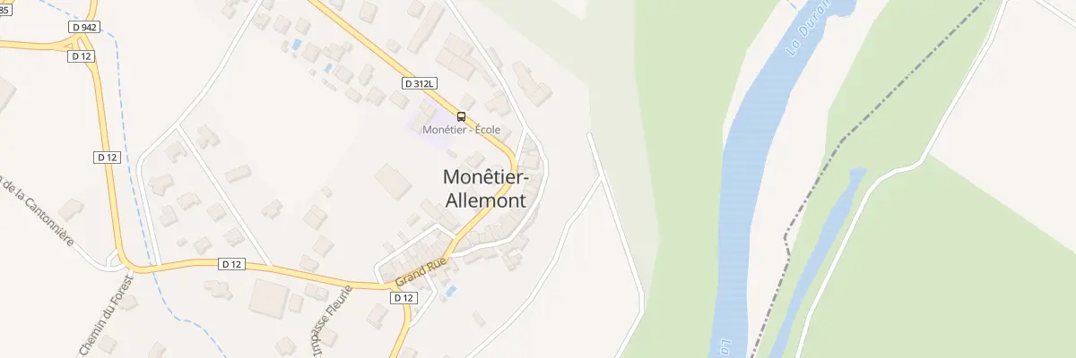 Plan du 5105 Le Village à Monêtier-Allemont