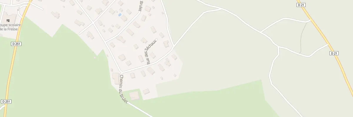 Plan du 12 Rue du Sechaux à Saint-Germain-en-Montagne