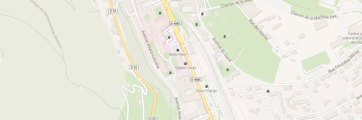 Plan du 9006 Av de la Libération à Sisteron