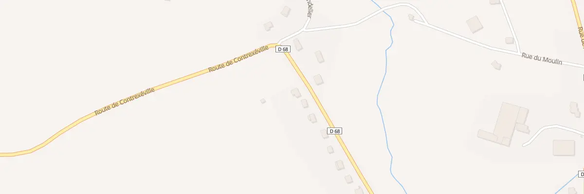Plan du 481 Rte de Contrexéville à Lignéville