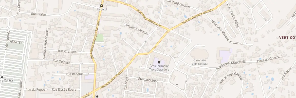 Plan du 35 Rue du Docteur Barrois à Toulon
