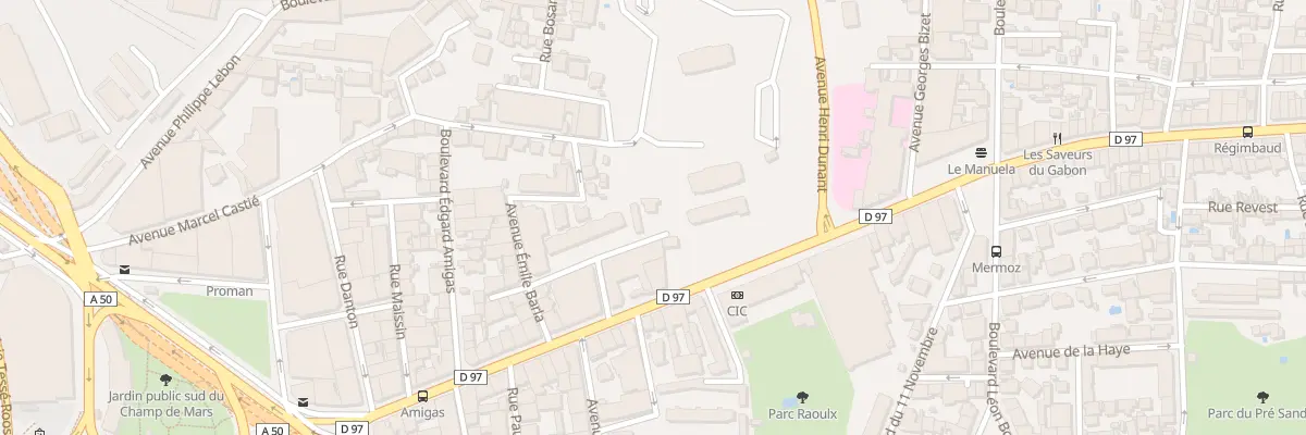 Plan du 147 Rue Lamartine à Toulon