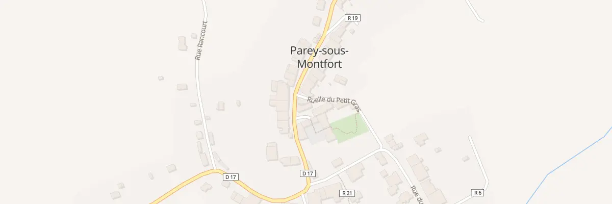 Plan du 136 Rue du Gras à Parey-sous-Montfort