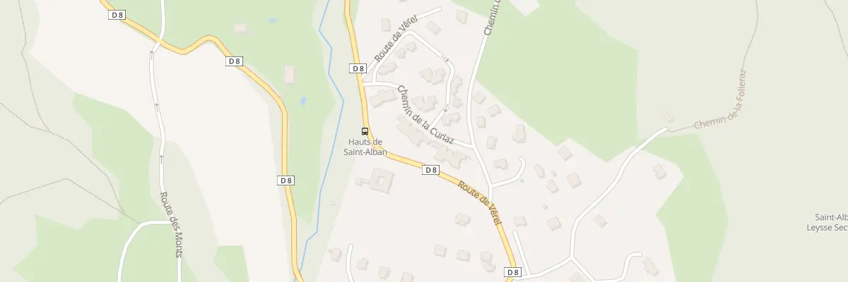 Plan du 73 Che de la Curiaz à Saint-Alban-Leysse