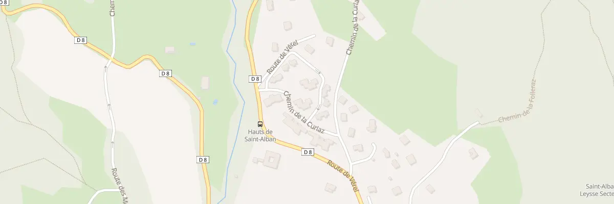 Plan du 77 Che de la Curiaz à Saint-Alban-Leysse