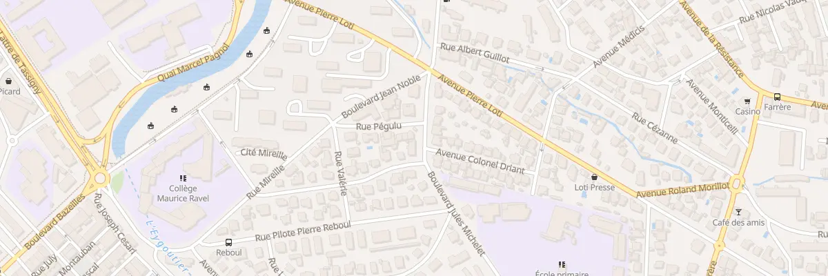 Plan du 92 Rue Pegulu à Toulon