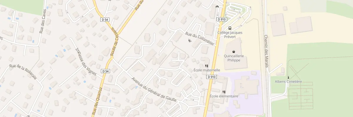 Plan du 158 Rue du Fontanil à Entrelacs