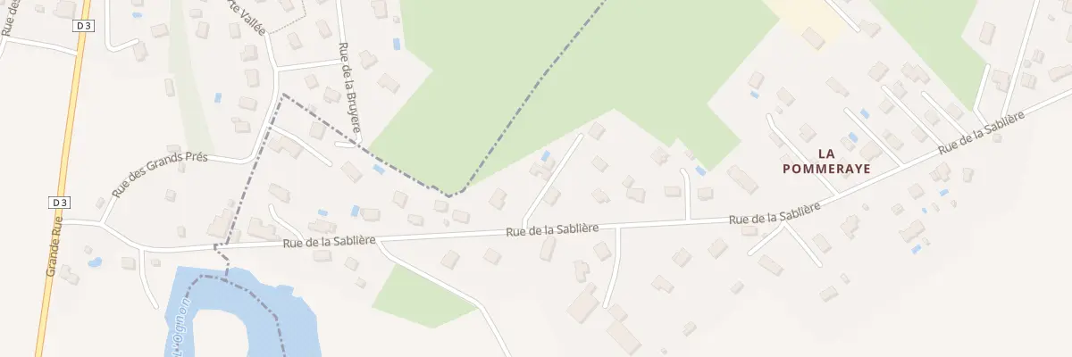 Plan du 48 Rue de la Sablière à Boulot