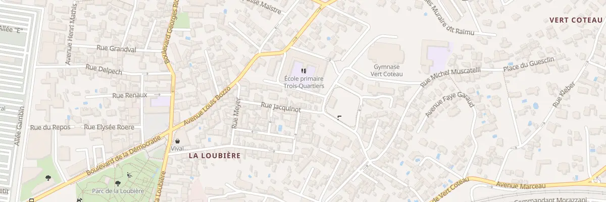 Plan du 22 Rue du Progrès à Toulon