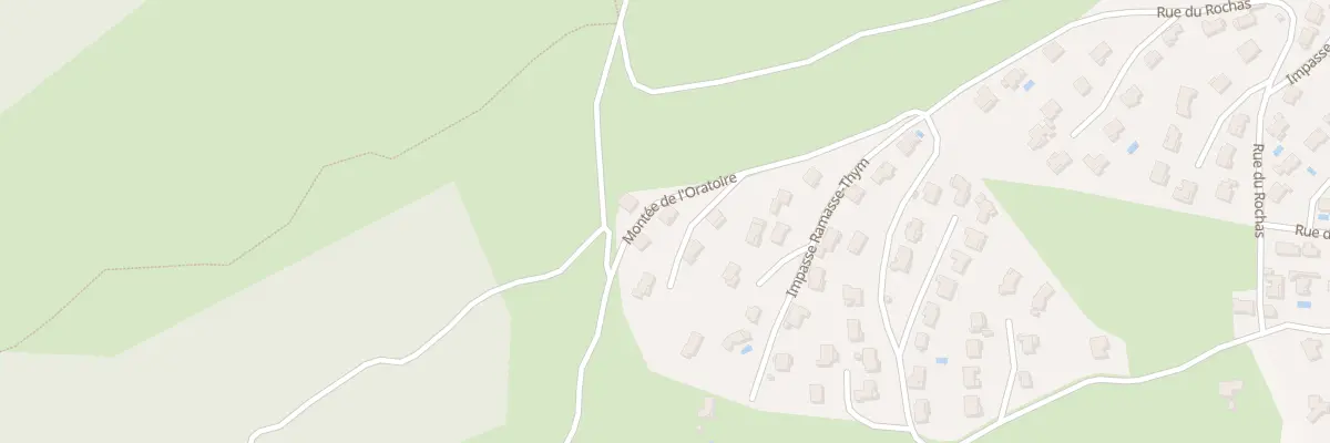 Plan du 2 Mte de l’Oratoire à Peipin