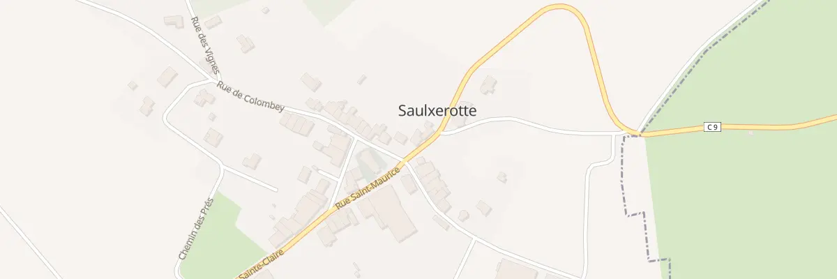 Plan du 11 Rue François Mendes à Saulxerotte