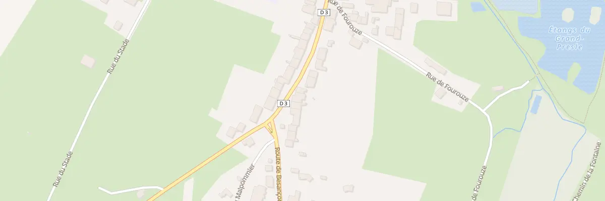 Plan du 59 Gr Grande Rue à Fretigney-et-Velloreille