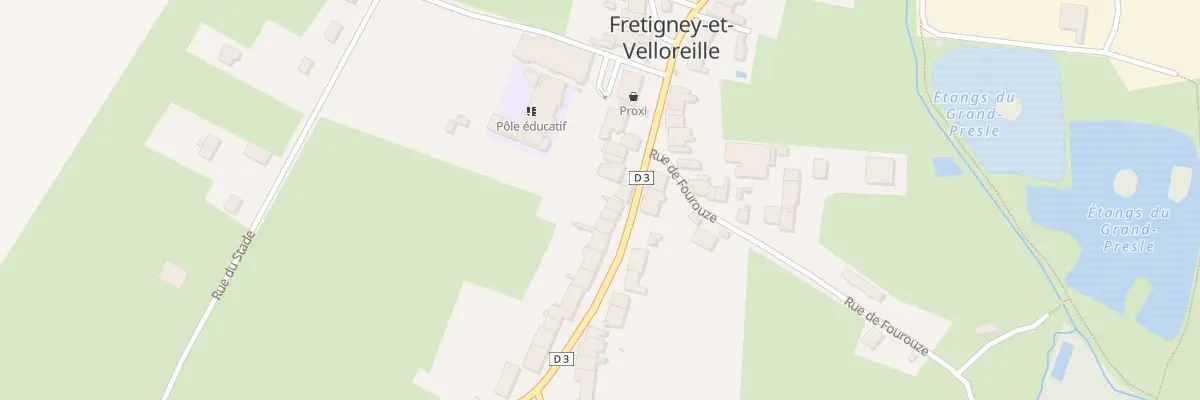 Plan du 32 Gr Grande Rue à Fretigney-et-Velloreille