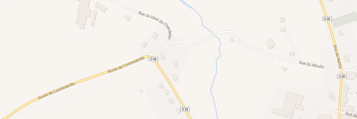 Plan du 470 Rte de Contrexéville à Lignéville