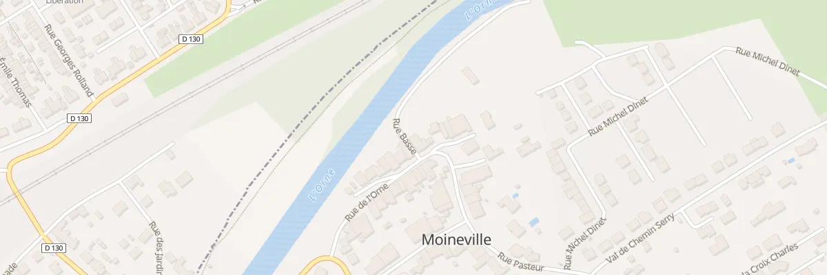 Plan du 20 Rue de l’Orne à Moineville