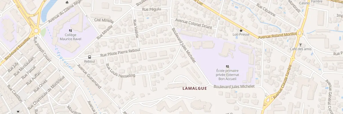 Plan du 275 Rue Louis Henseling à Toulon