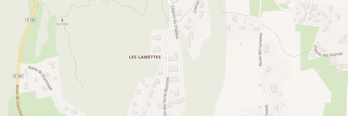 Plan du 19 Che des Terres Blanches à Saint-Baldoph