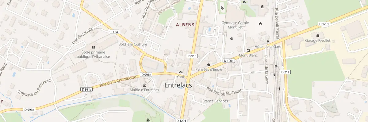Plan du 35 Rue du Huit Mai 1945 à Entrelacs