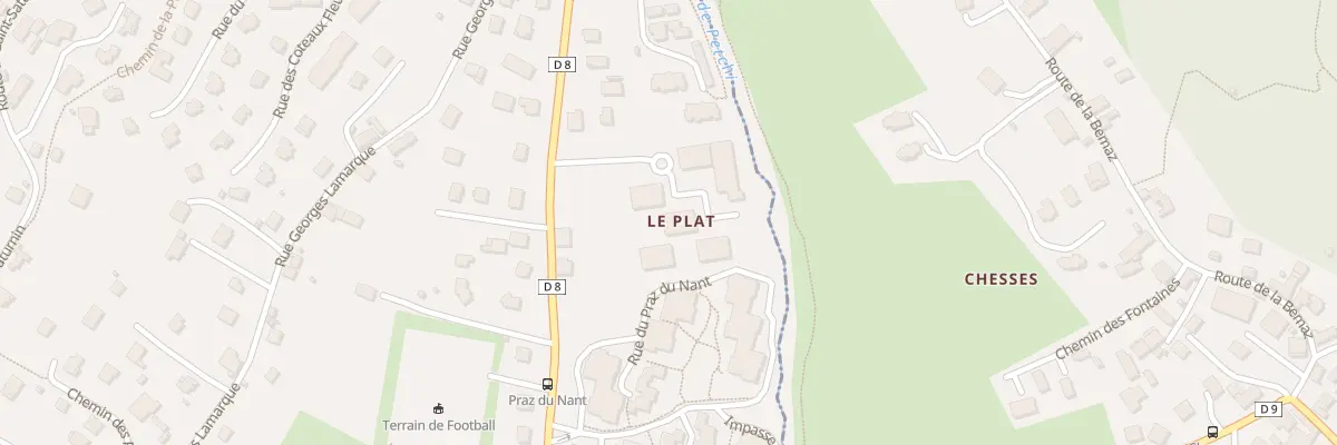 Plan du 490C Rte de Vérel à Bassens