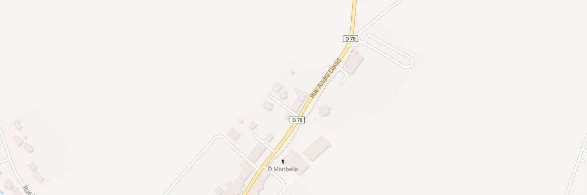 Plan du 55 Rue André David à Ochey