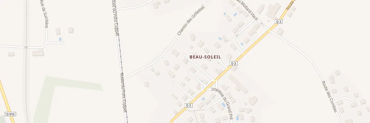 Plan du 77 Rte d’Hauteville à Sales