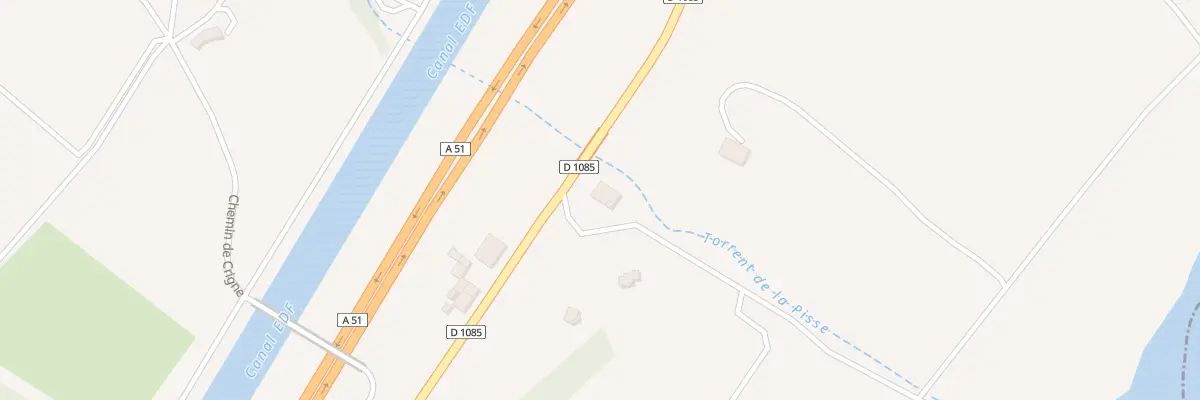 Plan du 5134 Grande Queylane à Monêtier-Allemont