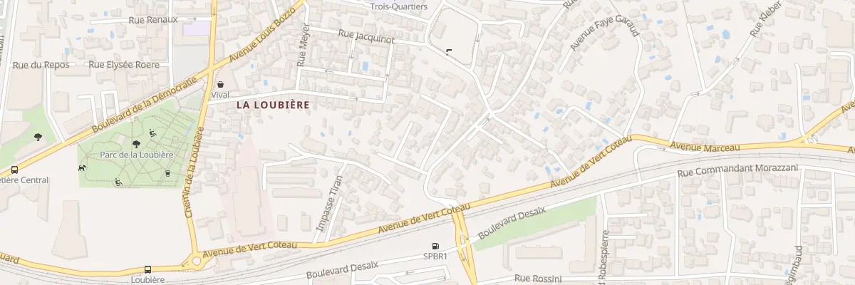 Plan du 4 Imp Joseph Étienne à Toulon
