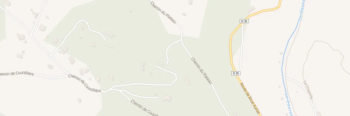 Plan du 5409 Les Fourques à Bras