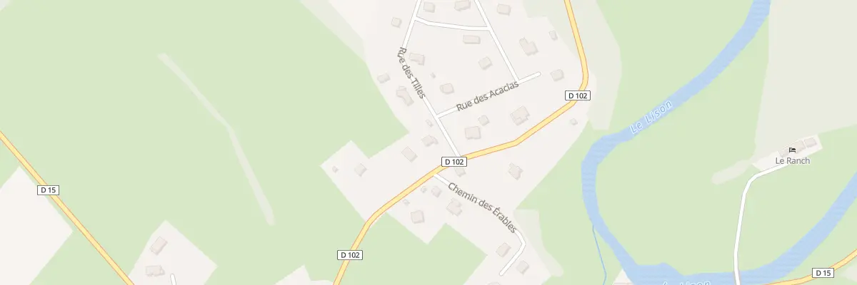 Plan du 1 Rue des Tilles à Myon