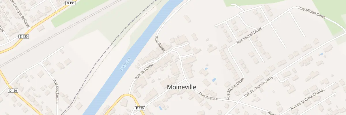 Plan du 21 Rue de l’Orne à Moineville