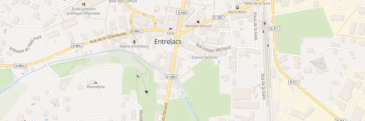 Plan du 63 Rue du Revard à Entrelacs