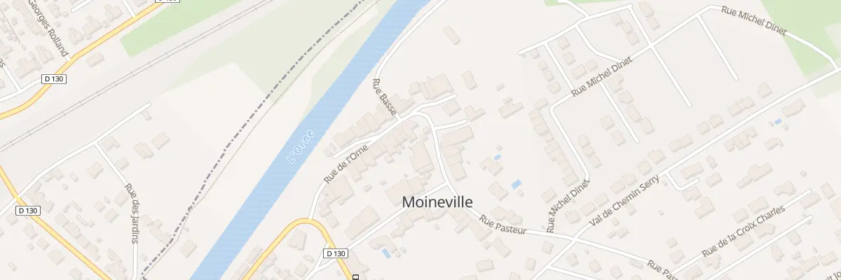 Plan du 23 Rue de l’Orne à Moineville