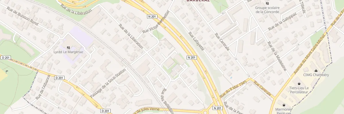 Plan du 38 Rue de la libération à Barberaz