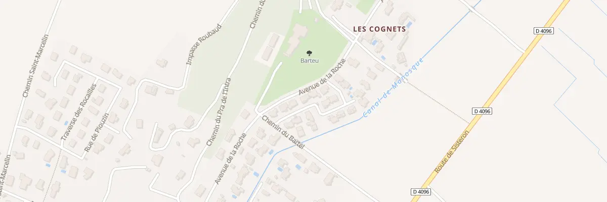 Plan du 73 Rue de la Farigoule à Peyruis
