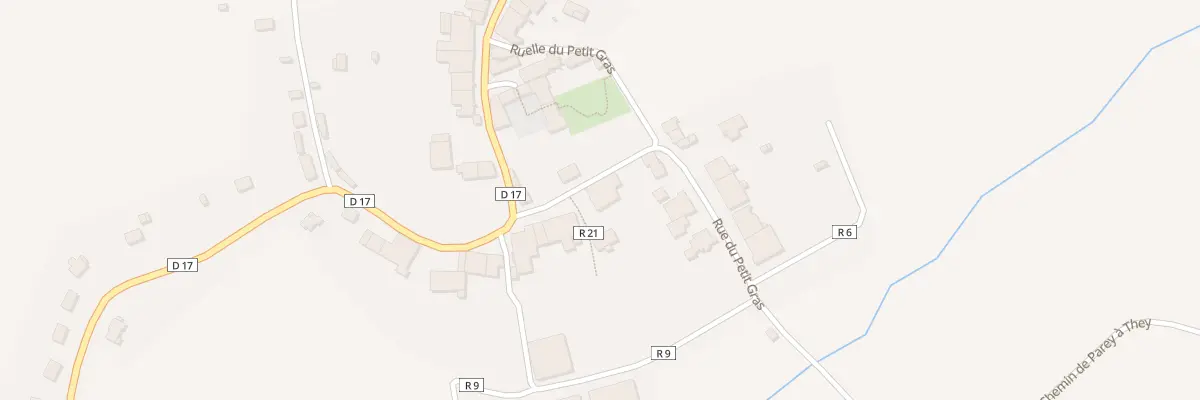 Plan du 56 Rue du Petit Gras à Parey-sous-Montfort