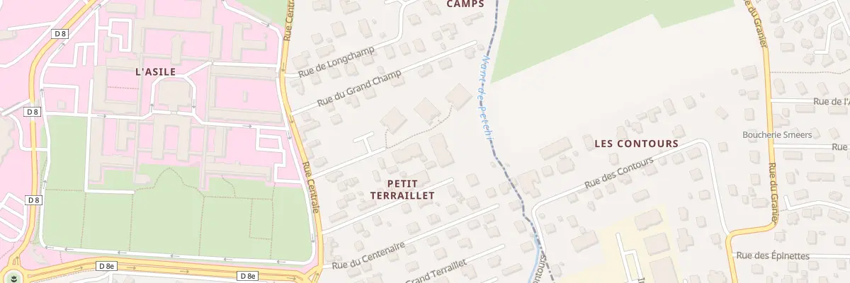 Plan du 7 Rue du Peney à Bassens