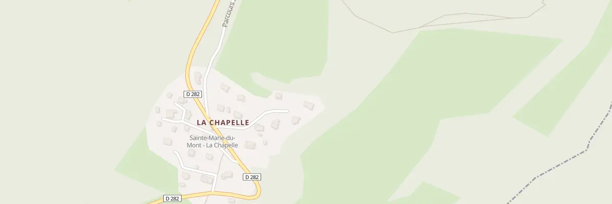 Plan du 5425 Lot La Chapelle à Sainte-Marie-du-Mont