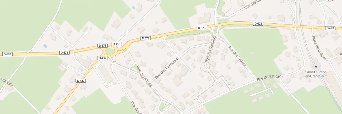Plan du 4 Rue des Perrieres à Saint-Laurent-en-Grandvaux