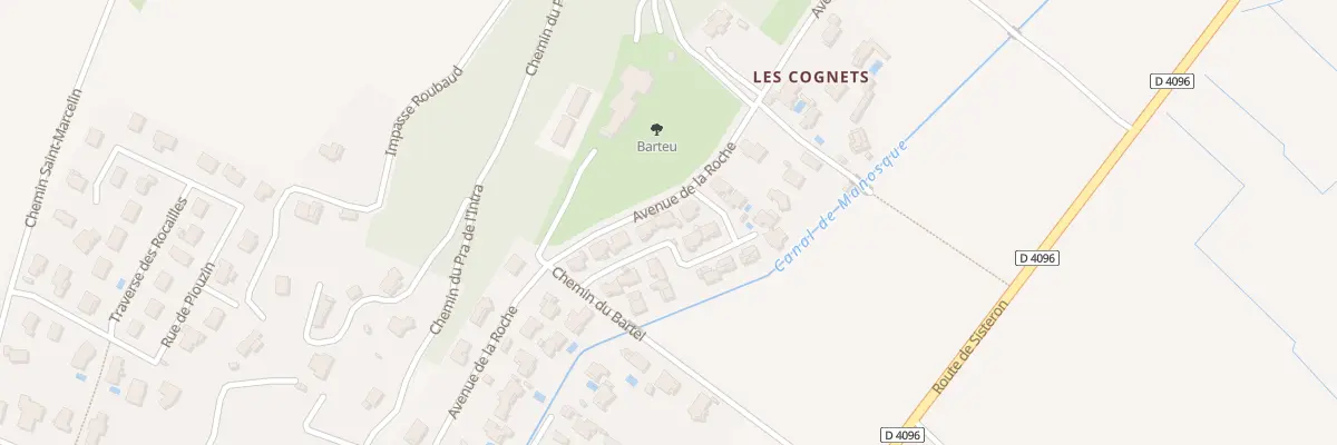 Plan du 81 Rue de la Farigoule à Peyruis